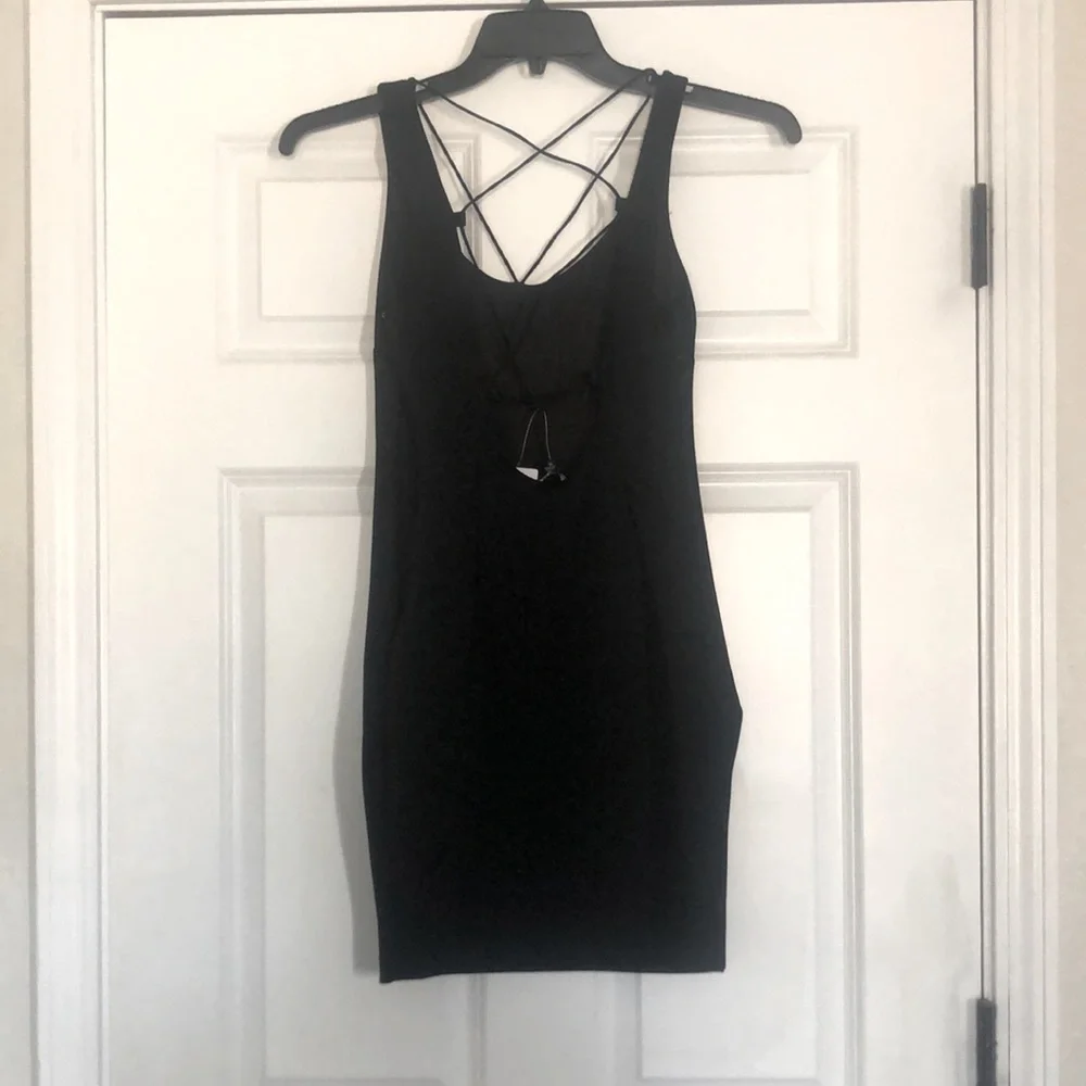 Guess black mini dress - Picture 2 of 4